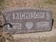 Merlin Lloyd and Edna (Kern) Richison gravestone