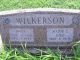 Grave Marker - Wilkerson